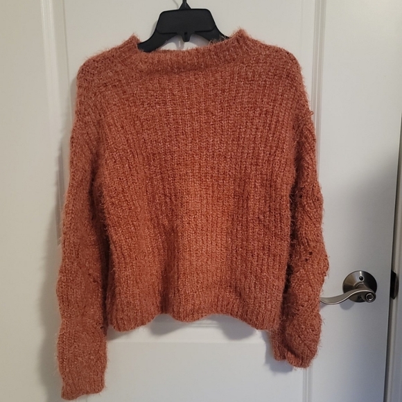 Freshman Sweaters - Freshman 1996 Coral Fuzzy Sweater